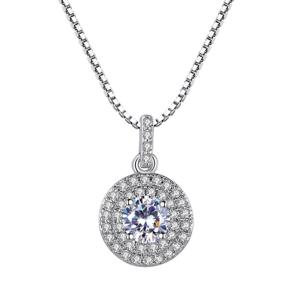Platinum cooper Necklace